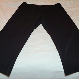 Lane Bryant Black Wide Leg Trousers Size 20 Petite
